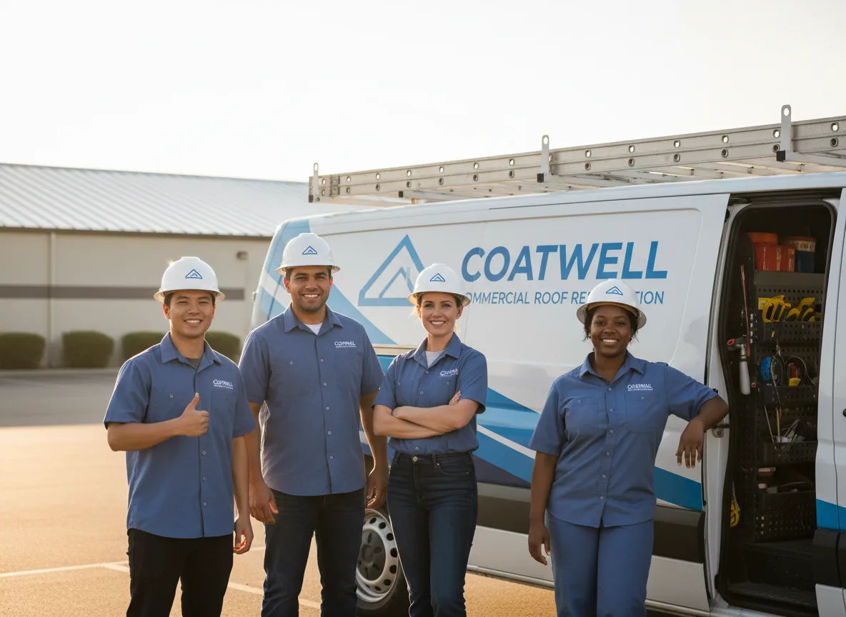 Commercial roof coating company in Bradner, OH